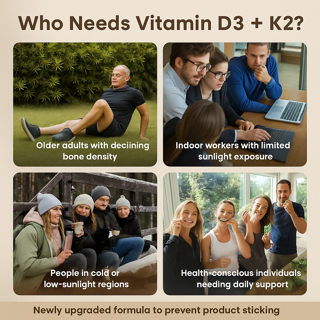 Nivora™ Vitamin D3 K2 Softgells