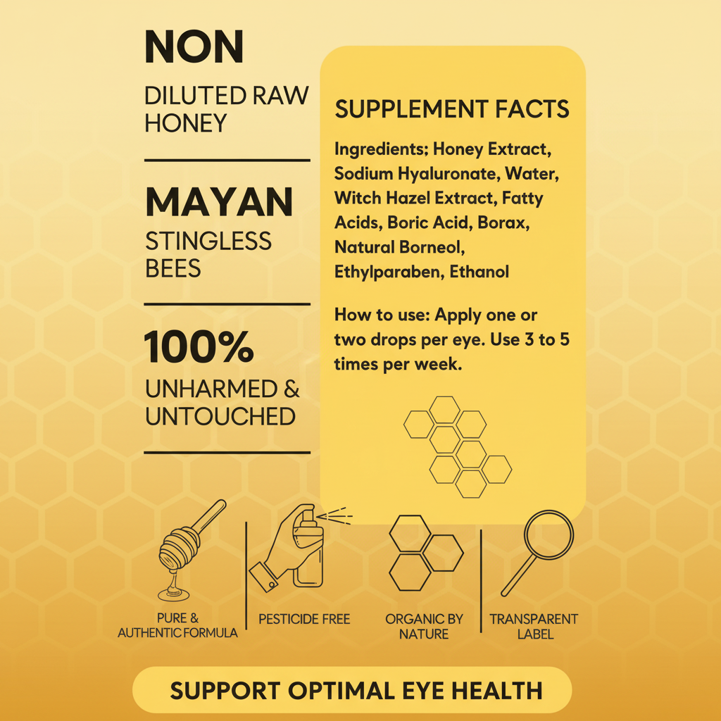 Melipona Honey Eye Drops