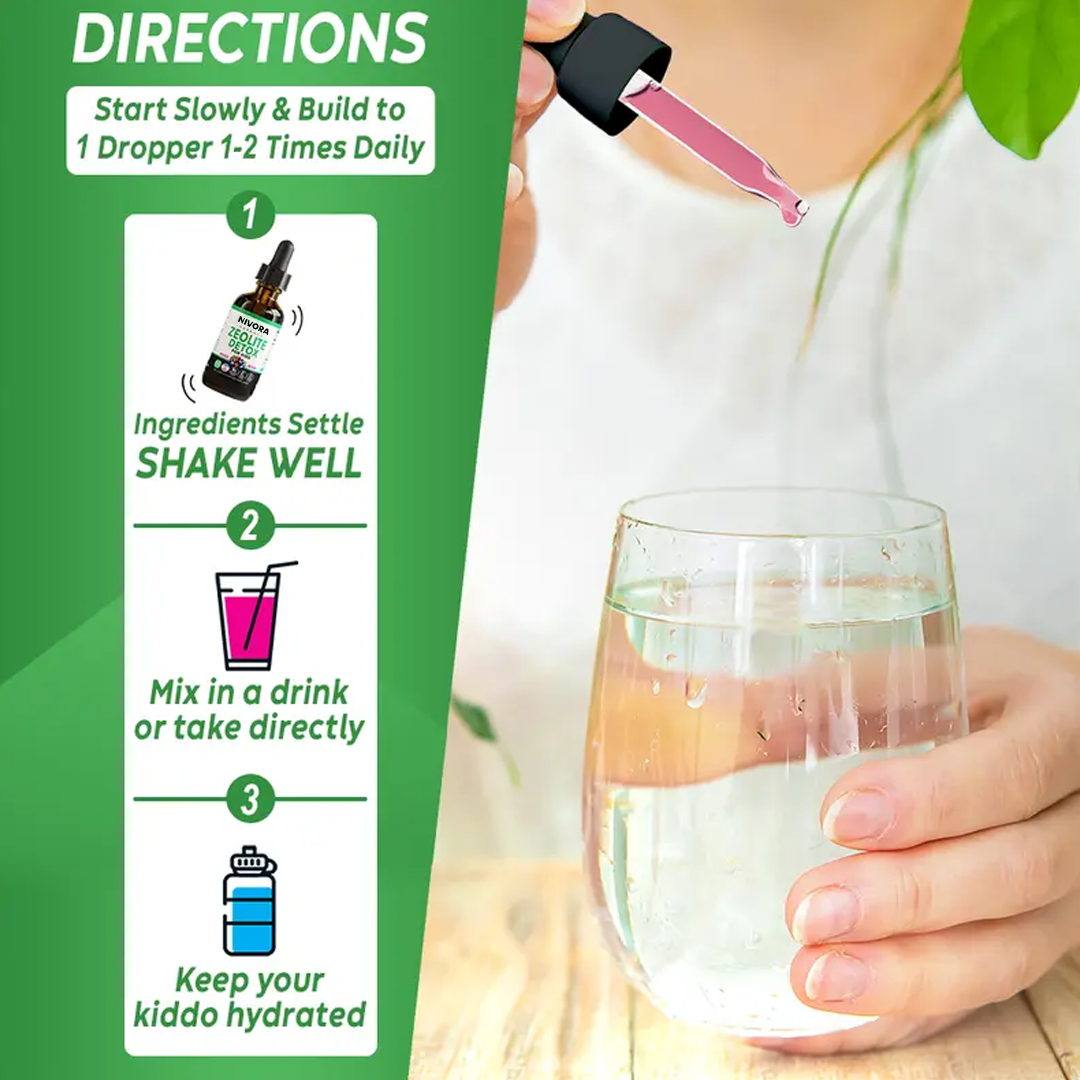 Zeolite Speech Delay Drops