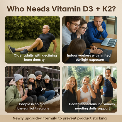 Nivora™ Vitamin D3 K2 Softgells