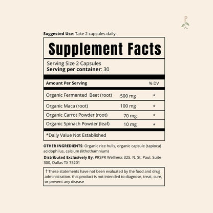 NIVORA - Fermented Beet with Maca