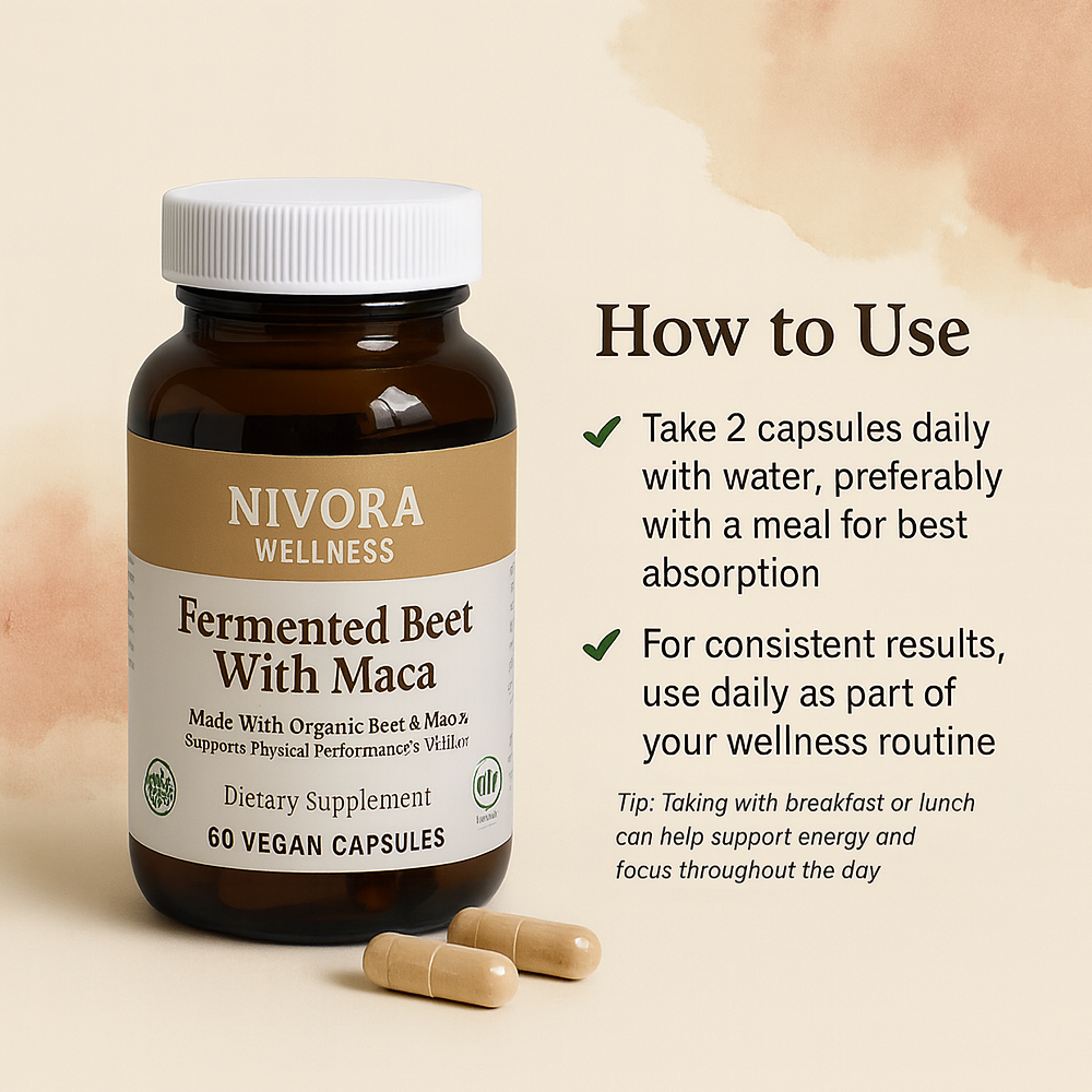 NIVORA - Fermented Beet with Maca