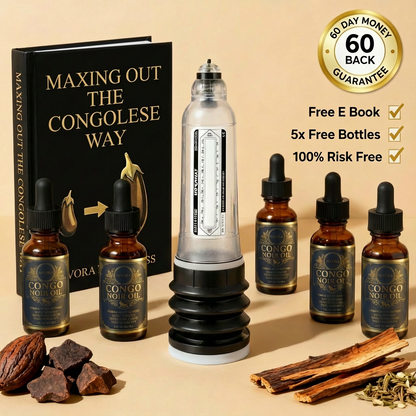 Congo Noir Oil & Pump Bundle