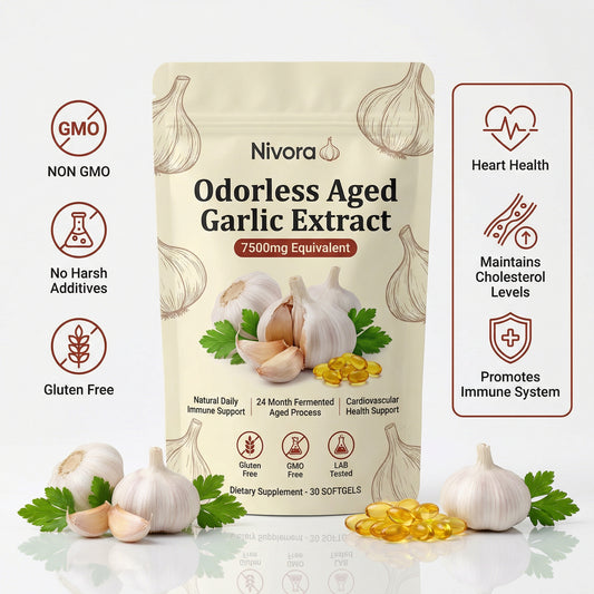 Aged Garlic Extract - Odorless Softgels