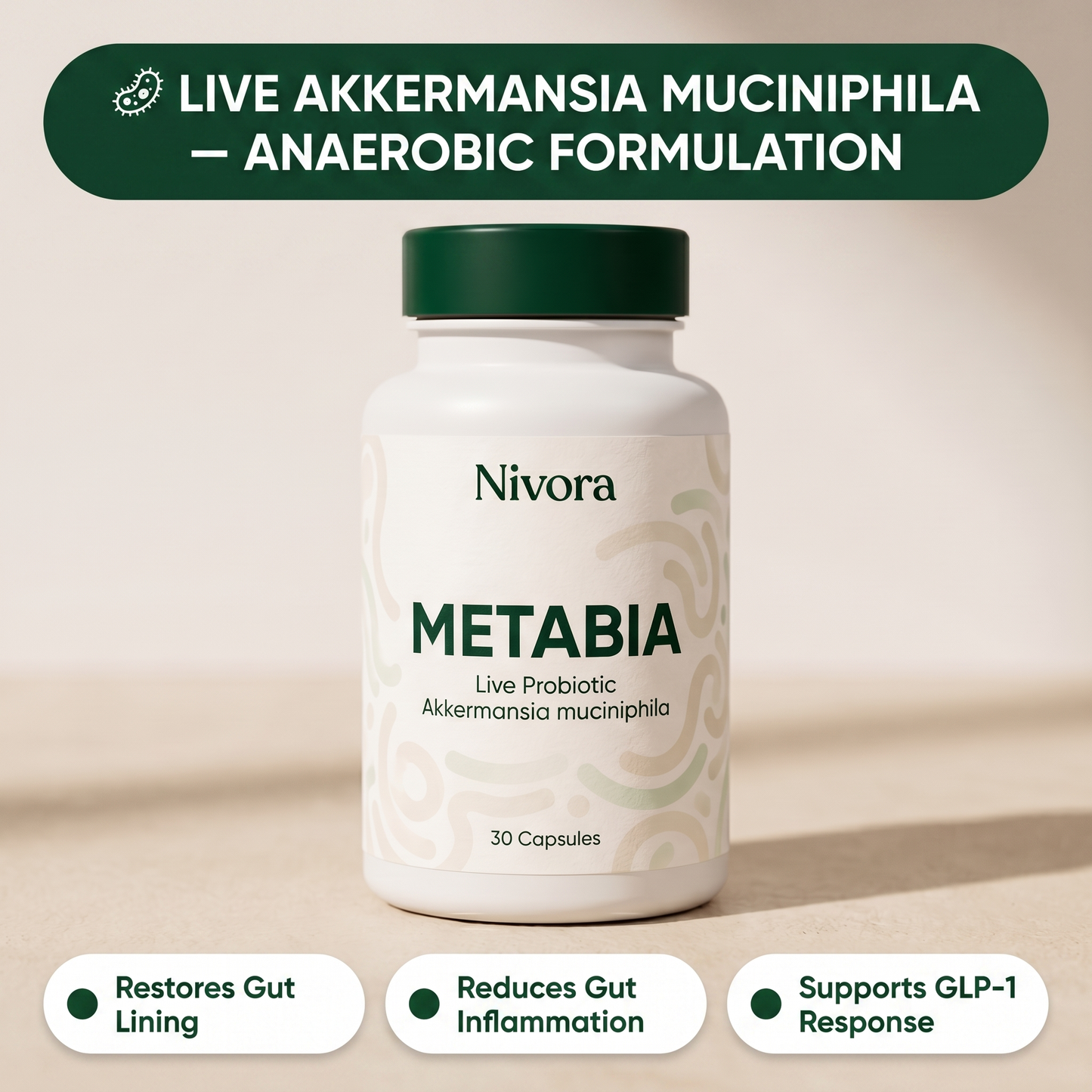 Metabia - Akkermansia capsules