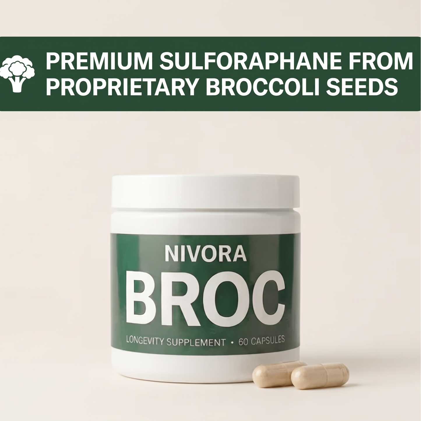 BROC Sulforafano de Alta Densidad