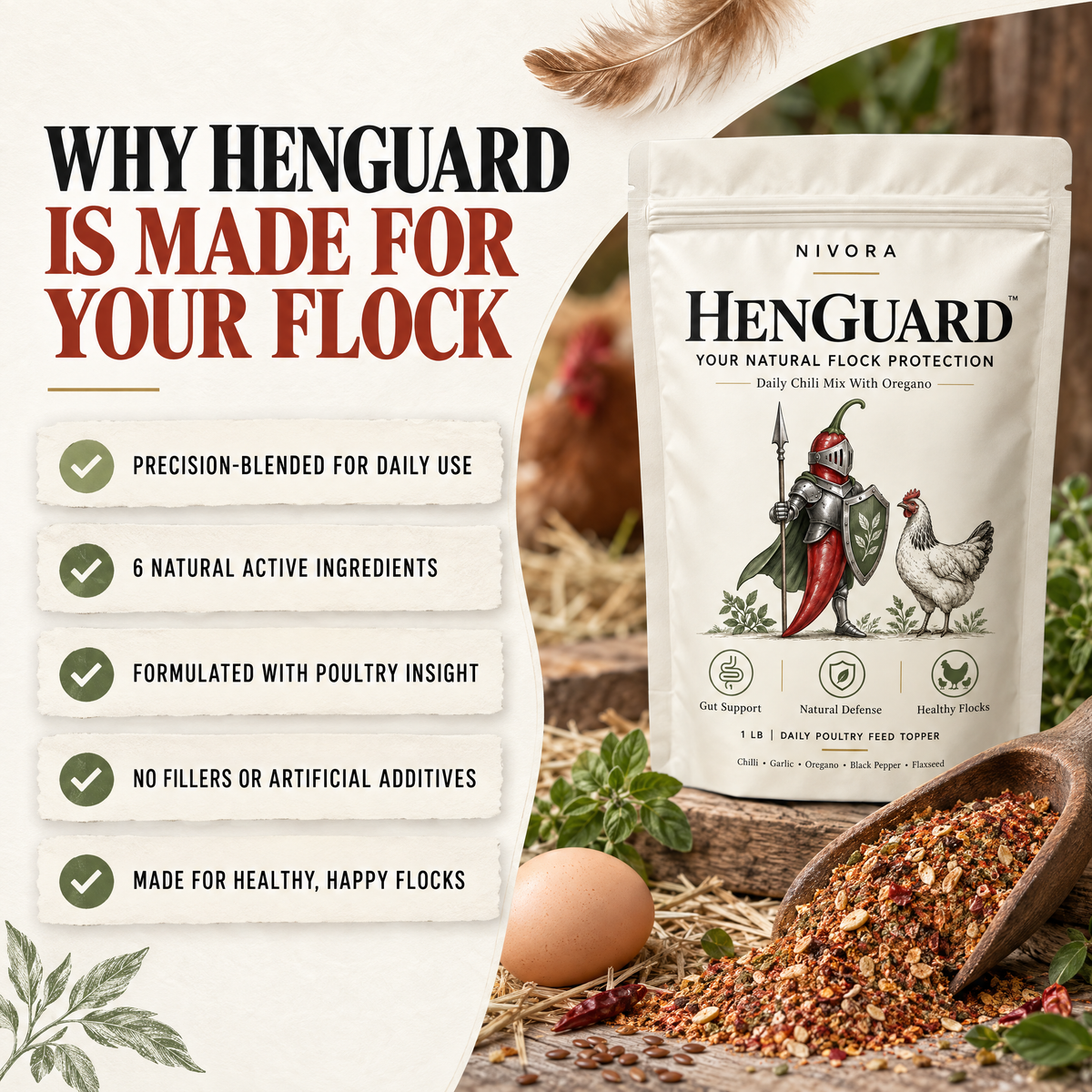Nivora® HenGuard