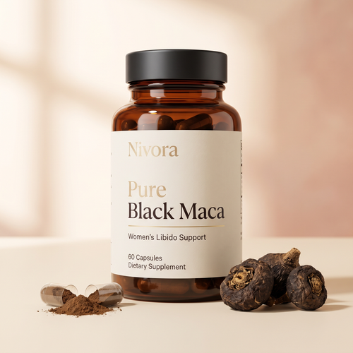 Nivora® Pure Black Maca Capsules