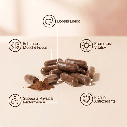 Nivora® Pure Black Maca Capsules