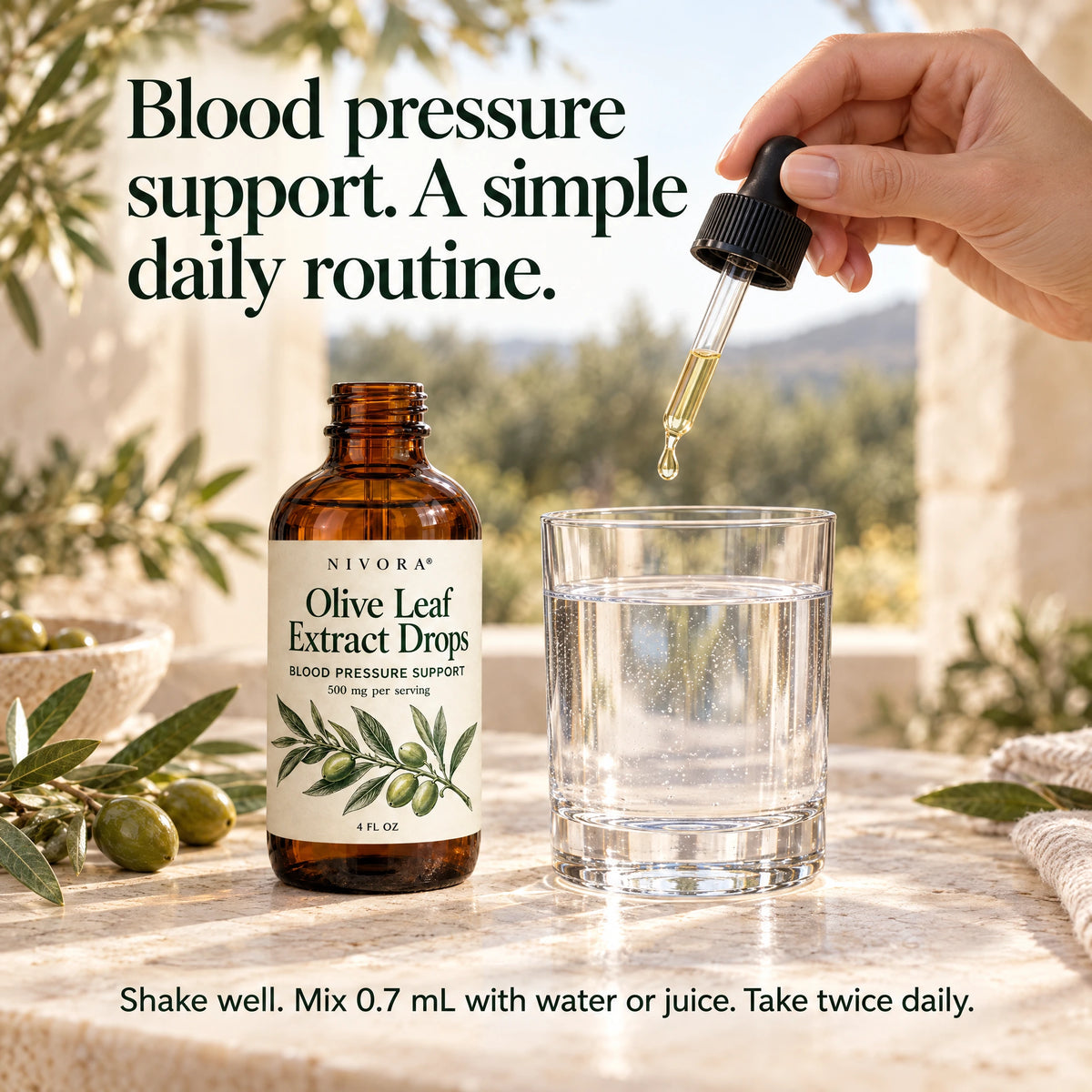 Nivora® Olive Leaf Extract Drops