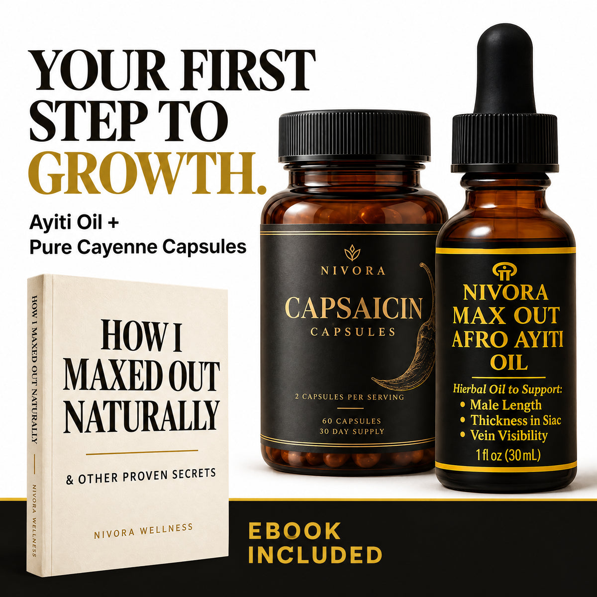 Nivora® Ayiti Oil & Capsaicin Bundle