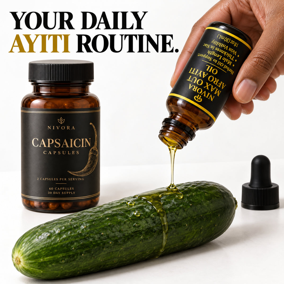 Nivora® Ayiti Oil & Capsaicin Bundle