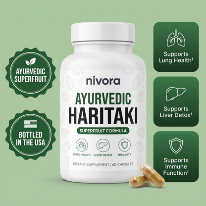 Nivora® Haritaki Superfruit Capsules